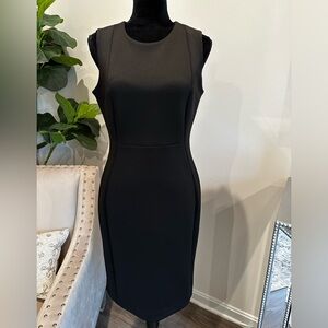 Calvin Klein Black Sheath Dress